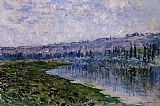 The Seine and the Chaantemesle Hills by Claude Monet